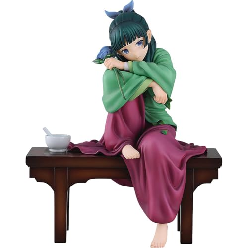 Zhongkaihua Anime Figur Maomao Figur sitzt auf einem Hocker, 12 cm, Maomao Actionfigur, Statue, Modell-Kollektion, Tischdekoration, Ornament, Geschenke von Zhongkaihua