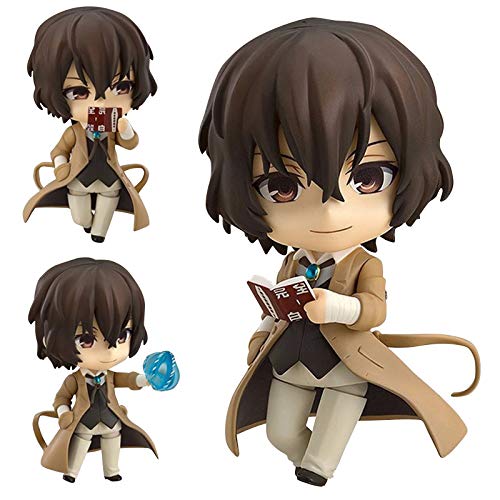 Zhongkaihua Bungo Stray Dogs Figur Dazai Osamu Wechselgesicht bewegliche Figur Actionfigur Home Deocraton Ornament von Zhongkaihua