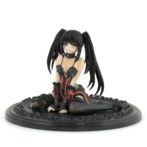 Zhongkaihua DATE A LIVE Figur Tokisaki Kurumi Figur 9 cm sitzende Figur Anime PVC Statue Computer Schreibtisch Ornament Zuhause Auto Dekoration Geschenk von Zhongkaihua