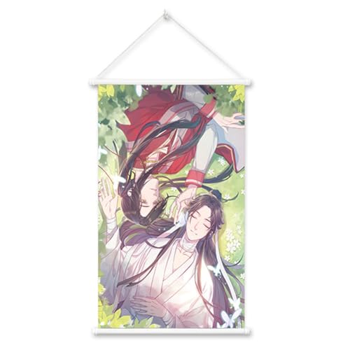 Zhongkaihua Tian Guan Ci Fu Poster, Anime-Schriftrolle, Gemälde, Xie Lian/Hua Cheng, Poster, Stoff, Wandkunst, Rollen, zum Aufhängen, Schlafzimmer, Heimdekoration Zhongkaihua Tian Guan Ci Fu Poster, Anime-Schriftrolle, Gemälde, Xie Lian/Hua Cheng, Poster, Stoff, Wandkunst, Rollen, zum Aufhängen, Schlafzimmer, Heimdekoration von Zhongkaihua