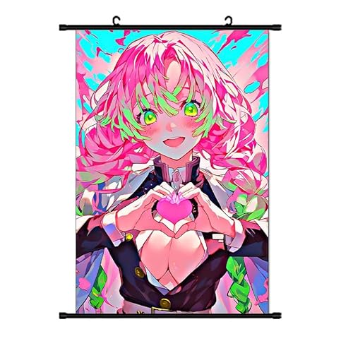 Zhongkaihua Tomioka Giyuu Poster Wall Art Decor,Mitsuri Kanroji Anime Roll Picture,Tokitou Muichirou Scroll Poster Dekorative Wanddekoration für Zuhause Wohnzimmer Schlafzimmer Zhongkaihua Tomioka Giyuu Poster Wall Art Decor,Mitsuri Kanroji Anime Roll Picture,Tokitou Muichirou Scroll Poster Dekorative Wanddekoration für Zuhause Wohnzimmer Schlafzimmer von Zhongkaihua