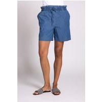 Zhrill Shorts "ZHPAOLA" Sommerhose Denim-Look, mit elastischem, gerafftem Bund von Zhrill