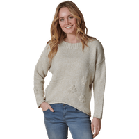 Zhrill Strickpullover "ZHNINA" mit gestrickten Blumen Zhrill Strickpullover "ZHNINA" mit gestrickten Blumen von Zhrill