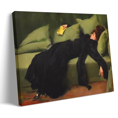 ZhuCaiRr Ramon Casas Malerwerke (nach dem Ball) Poster, Wandkunst, Rollen, Leinwandbild, Wohnzimmer-Dekoration, Zuhause, 40 x 60 cm von ZhuCaiRr