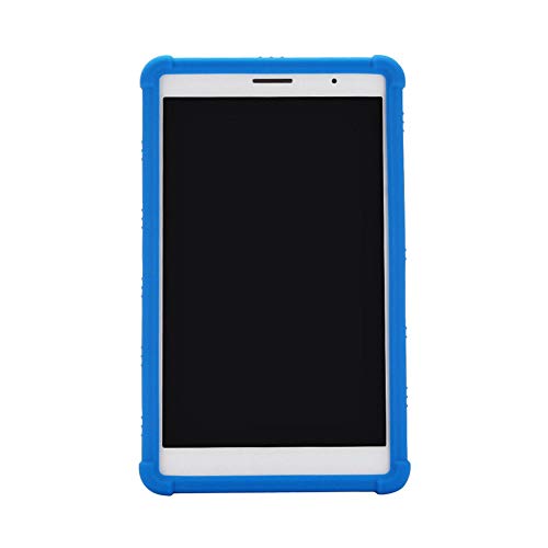Zhuhaixmy Schutzhülle für Huawei MediaPad T3 8 - Silikon Hülle Tasche Case Etui mit Ständer für Huawei MediaPad T3 8.0 inch KOB-W09 KOB-L09,Blau von Zhuhaixmy