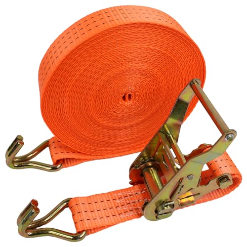 ZhuiKun Spanngurte mit Ratsche, 1-15m Optional, Schwerlast Spanngurte mit Haken Ratschengurt Zurrgurte (7m) von ZhuiKun