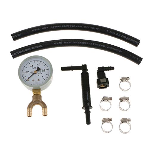 Zhuodingsen Öldruckprüfung Manometer-Kit - Öl Druck Tester - Benzin Öleinspritzpumpe - Universaltyp für die meisten Automodelle mit Benzinmotor von Zhuodingsen