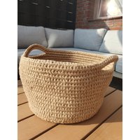 Großer Gestrickter Korb Von Jgut | Большая Вязан Корзиrina Из Джгута Großer Gestrickter Korb Von Jgut | Большая Вязан Корзиrina Из Джгута von Zhuzhaknite