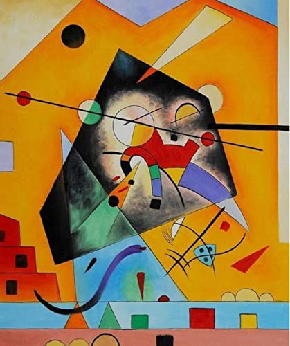 Zhyaunz DIY 5D Diamant Malerei Mosaik Stickerei Wassily Kandinsky Bunte Abstrakte Bild Strass Kreuzstich Volle Runde Bohrer Art Decor 40x50cm Zhyaunz DIY 5D Diamant Malerei Mosaik Stickerei Wassily Kandinsky Bunte Abstrakte Bild Strass Kreuzstich Volle Runde Bohrer Art Decor 40x50cm von Zhyaunz