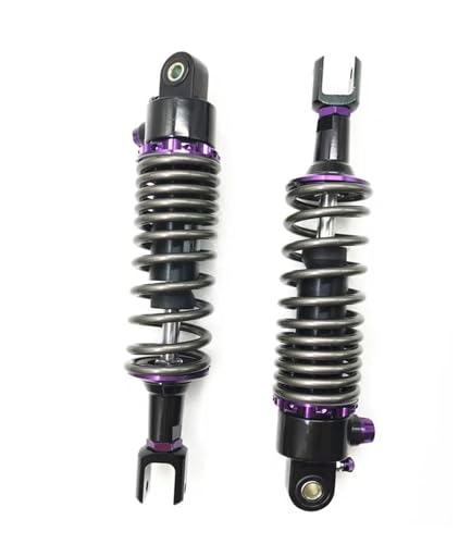 ZhyoNgFu Aufhängungen Stoßdämpfer 1 Paar 7,5mm Frühling 335 MM 340 MM Motorräder Stoßdämpfer Für H-da Ya-ha Xmax 300 2017 Ka-saki Bikes ATV(335MM) von ZhyoNgFu