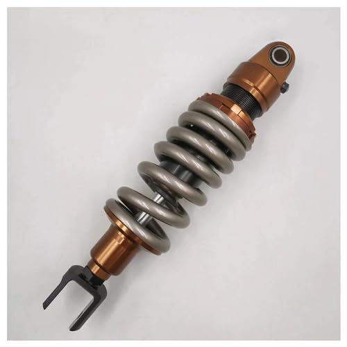 ZhyoNgFu Aufhängungen Stoßdämpfer 1PCS 12mm 360mm Gabel Motorrad Frühling Hinten Stoßdämpfer Für H-da Ya-ha Ka-saki CF ATV Teile Cafe Racer(Titan,27mm) von ZhyoNgFu