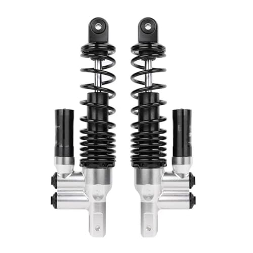 ZhyoNgFu Aufhängungen Stoßdämpfer 290/320 Mm Motorrad-Invert-Stoßdämpfer-Hinterradaufhängung Für H-da Ya-ha Nmax Nvx Xmax Pcx125 150(290mm Silver Black) von ZhyoNgFu