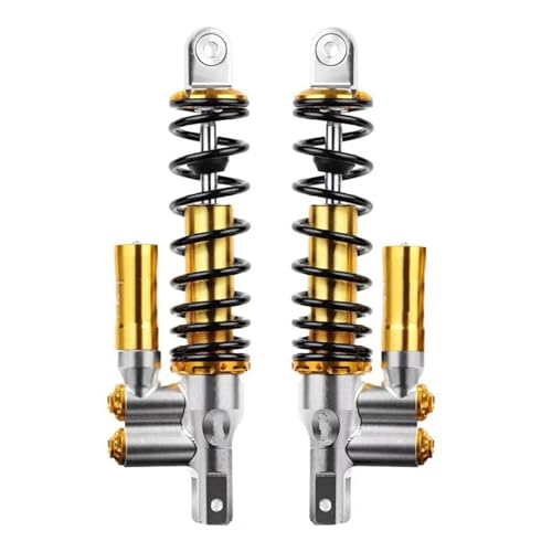 ZhyoNgFu Aufhängungen Stoßdämpfer 290/320 Mm Motorrad-Invert-Stoßdämpfer-Hinterradaufhängung Für H-da Ya-ha Nmax Nvx Xmax Pcx125 150(290mm Silver Gold) von ZhyoNgFu
