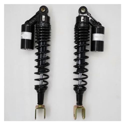 ZhyoNgFu Aufhängungen Stoßdämpfer 30 Mm Gabel Universal 400 Mm 7 Mm Feder Motorrad Luftstoßdämpfer Für Ya-ha H-da Scooter Dirt Bike Quad Gokart ATV(All Black) von ZhyoNgFu