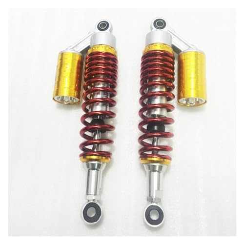 ZhyoNgFu Aufhängungen Stoßdämpfer 330 Mm 340 Mm Motorrad-Luftstoßdämpfer-Hinterradaufhängung Für H-DA YA-HA Ka-saki Ap-lia Be-LLI ATV Dirt Bikes(340mm) von ZhyoNgFu