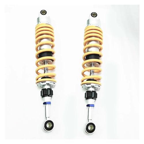 ZhyoNgFu Aufhängungen Stoßdämpfer EIN Paar 375 Mm 380 Mm Motorrad-Stoßdämpfer Zum Einstellen Der Hinterradaufhängung Für H-DA YA-HA Ka-saki ATV Street Bikes(375mm) von ZhyoNgFu