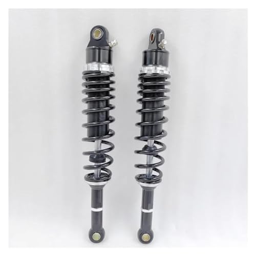 ZhyoNgFu Aufhängungen Stoßdämpfer Frühling 7mm 360mm 370mm 380mm Motorrad Hinten Stoßdämpfer Für H-da Cub 2011 2009 2007 2005 Ya-ha Ka-saki(Black Silver,380mm) von ZhyoNgFu