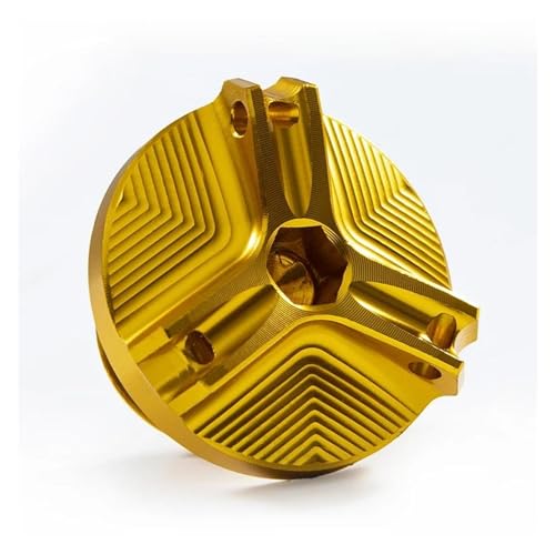 ZhyoNgFu Deckel der Bremsflüssigkeit Für FZ6 FZ-6 ZF6N FZ6R FZ6S Motorrad Vorne Brems Flüssigkeit Tank Kappe Und Motor Füllstoff Kappe Schutz Zubehör(Yellow,A) von ZhyoNgFu