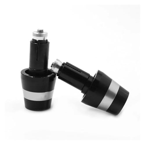 ZhyoNgFu Lenkerendstopfen-Schieber Für GSF 250 400 1200 1250 Bandit 600 600S 650 650S 650N Motorrad Lenker Grip Bar Ends Gegengewicht Kappe Stecker Slider(Silber) von ZhyoNgFu