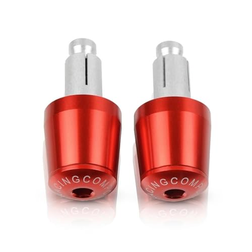 ZhyoNgFu Lenkerendstopfen-Schieber Für GSXS GSX-S GSXR GSX-R GSR GSF GSX 600 750 1000 1300 7/8'' 22 Mm Motorrad Lenker Gegengewicht Griffe Enden(Rot) von ZhyoNgFu