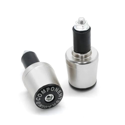ZhyoNgFu Lenkerendstopfen-Schieber Für TNT 125 135 TNT125 TNT135 TNT300 TNT600 BN600 7/8'' 22MM Motorrad Lenker Griffe Ende Griff Bar Kappe End Stecker(Silber) von ZhyoNgFu