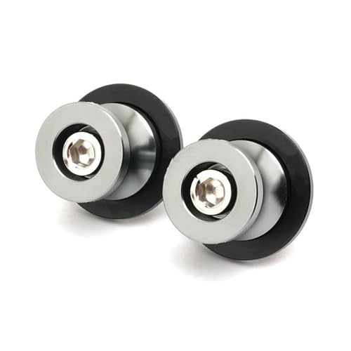 ZhyoNgFu Motorrad Schwingenspulenständer Für Hayabusa 1999-2023 Motorradzubehör M8 Schwingenspulen Sliders Standschrauben Schrauben Rollerständer(Titan) von ZhyoNgFu