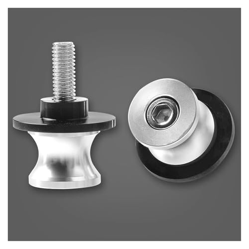 ZhyoNgFu Motorrad Schwingenspulenständer Für NC750 NC750X NC750S 2012-2019 Motorrad Zubehör Steht Schraube Schwinge Spulen Slider(Silber) von ZhyoNgFu