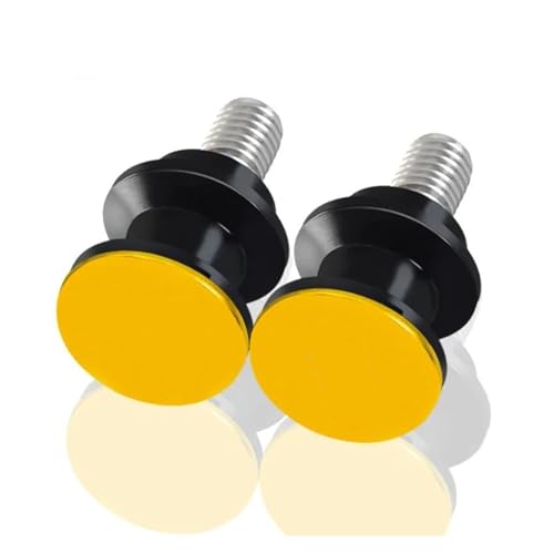 ZhyoNgFu Motorrad Schwingenspulenständer Für S1000R S1000RR S1000XR S1000 R RR XR 2015-2021 2022 2023 2024 Motorrad Schwinge Spulen Hinten Stand Schrauben Sliders(Yellow,S1000RR) von ZhyoNgFu