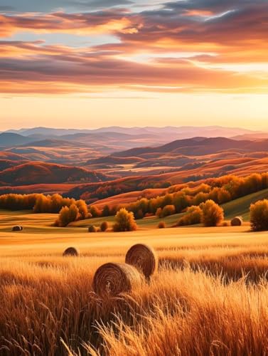 DIY 5D Diamond Painting Herbst, Diamond Painting Erwachsene Klein 30x40cm Bauernhof Diamant Painting Bilder Kinder Stickerei Kreuzstich Basteln Painting Set, Wand Zimmer Deko Geschenke für Damen 8-9 DIY 5D Diamond Painting Herbst, Diamond Painting Erwachsene Klein 30x40cm Bauernhof Diamant Painting Bilder Kinder Stickerei Kreuzstich Basteln Painting Set, Wand Zimmer Deko Geschenke für Damen 8-9 von Zhyolei