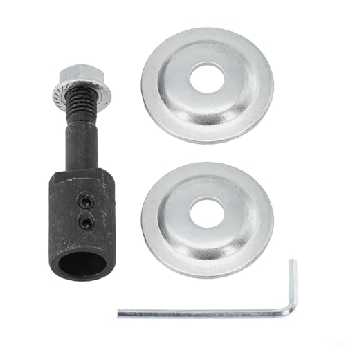 1 Set Spindeladapter zum Schleifen Polieren 16 mm Schaft Motor Bank Schleifer Kegelspindel Adapter Gewinde zum Polieren von Polierscheibe (14 mm) von ZiStarlilife