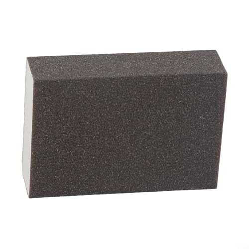 1 x Schaumstoff-Schleifblock, Schleifpapier, Ziegel, Schleifschwamm für Holz, Trockenbau, Metall, Gläser, grob, Holzmöbelpolieren, waschbar und wiederverwendbar (120#) von ZiStarlilife