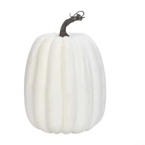 1 x großer Schaumstoff-Kürbis für Herbsternte und Halloween-Dekoration, perfekt für Tischdekoration, Foto-Requisiten und saisonale Displays (E) von ZiStarlilife