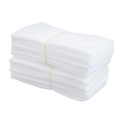 100 Vliestöpfe für Pflanzenkindergarten, atmungsaktives und biologisch abbaubares Material (24 x 27 cm faltbar) von ZiStarlilife