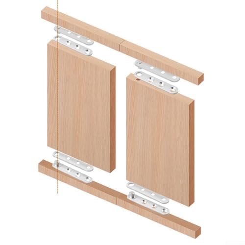2 Stück Edelstahl-Tür-Scharniere für 360-Grad-Drehung 100 x 16 x 11 mm für Türmontage Schrank und Werkzeugkasten Hardware-Komponenten 2 Stück Edelstahl-Tür-Scharniere für 360-Grad-Drehung 100 x 16 x 11 mm für Türmontage Schrank und Werkzeugkasten Hardware-Komponenten von ZiStarlilife