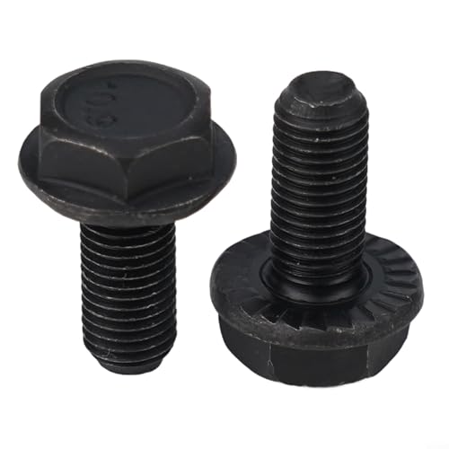 2 Stück Vierkant-Tretlagerschrauben M8 x 18 mm Fahrrad-Tretlager-Flanschachsenschraube für Fahrradkurbel von ZiStarlilife