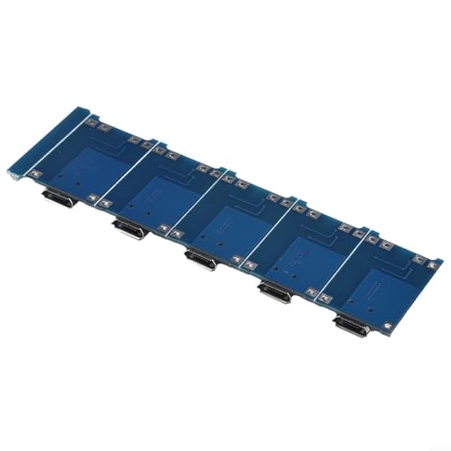 5 Pack Lithium Ladegerät Board Modul, USB 5V 1A mit Batterieschutz für Lithium-Ionen-Akku Laden von ZiStarlilife