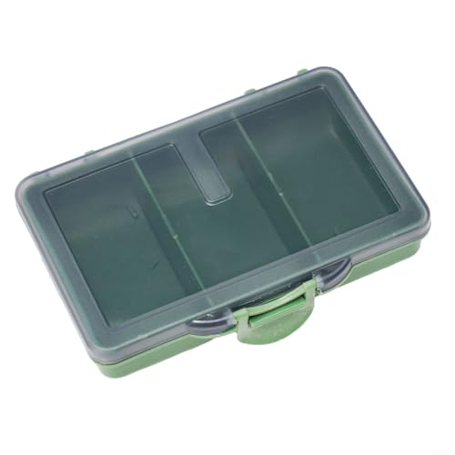 Angelgerätebox Fächer für kleine, transparente, wasserdichte Haken, Köder, Angelzubehör, Organizer und Aufbewahrung (C) von ZiStarlilife