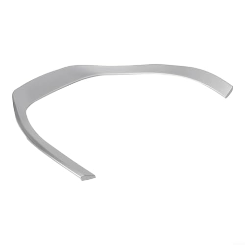 Auto Lenkradabdeckung Verkleidung für BMW 3er F30 F32 F34 2013 2019, Dekorrahmen nach Werksspezifikationen hergestellt (Silber) von ZiStarlilife