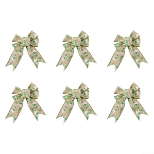 Doppellagiges Schneeflocken-Schleifenband-Set für Weihnachtsbaumschmuck und festliche Umgebung (B) von ZiStarlilife