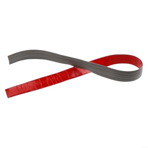 Flexible PVC-Teppichkantenstreifen für den Bodenübergang, starke Türbodendichtung für den Heimgebrauch, 1 Meter (Eschenholz, 4 cm) von ZiStarlilife