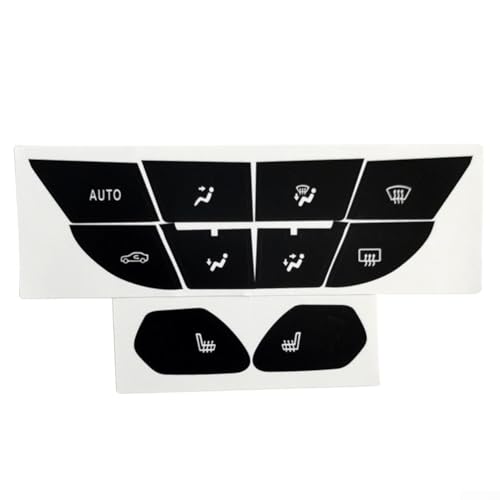 Für Chevrolet für Cruze Auto AC Steuertaste Reparaturset Aufkleber Set für Druckknopf Panel Restaurierung von ZiStarlilife