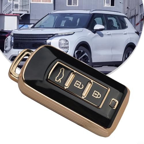 Funkschlüssel-Hülle für Outlander, Lancer, Xpander, weiches TPU-Material zur Vermeidung von Schäden (grün) von ZiStarlilife