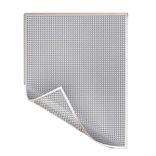 Geschichtete winddichte Vorhänge, um die Wärme im Innenbereich zu erhalten und Energiekosten zu reduzieren (100 x 80 cm) von ZiStarlilife