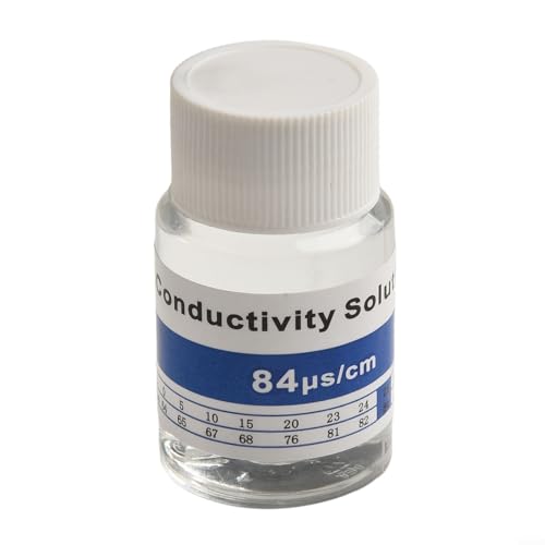 Kalibrierlösung 25ml mit pH-Puffer 12 88mScm Leitfähigkeit für genaue Messungen im Laborbereich (84us/cm) von ZiStarlilife
