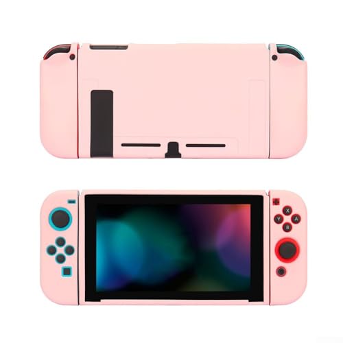 Leichte Schutzhülle für Nintendo Switch NS aus TPU Design für den täglichen Gebrauch (grau) von ZiStarlilife
