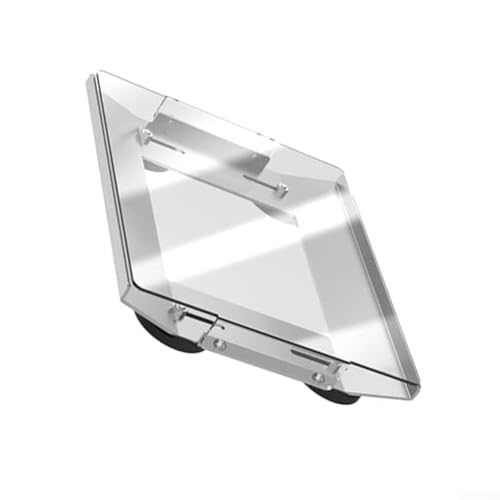 Magnetische Dachhalterung für Starlink Mini mit Aluminiumgehäuse und gummierten Magneten zum Schutz des Fahrzeugs und der Stabilität von ZiStarlilife