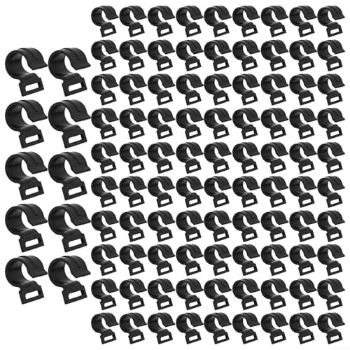 Outdoor Essentials 100 Zelthaken aus starkem Kunststoff für Zelte und Gärten (22mm) von ZiStarlilife