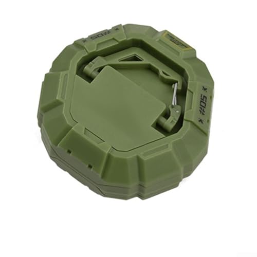 Robuste magnetische Schnallenhaken für Camping, ideal zum Aufhängen von Leuchten und Ausrüstung (grün) von ZiStarlilife