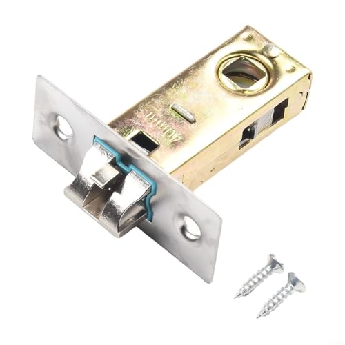 Rohrförmiger Einsteck-Türriegel, interner federbelasteter Bolzenschnapper, Hardware mit wendbarem Design für rechte und linke Türen, mehrere Größen (40 mm) von ZiStarlilife