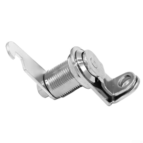 Schrank-Nockenschloss, kompatibel mit Vorhängeschlössern zur Sicherung für Schließfächer, Vitrinen, Möbel und andere Aufbewahrungseinheiten mit Zinklegierungsmaterial (20 mm) von ZiStarlilife